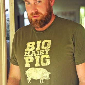 Burly Shirts Burly Shirts Big Hairy Pig Tee