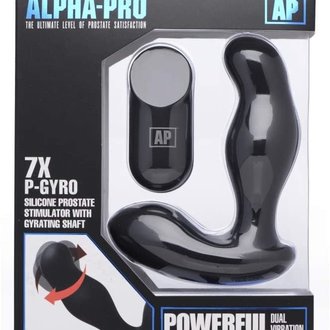 Alpha-Pro Alpha-Pro 7X P-Gyro Silicone P Spot Stimulator