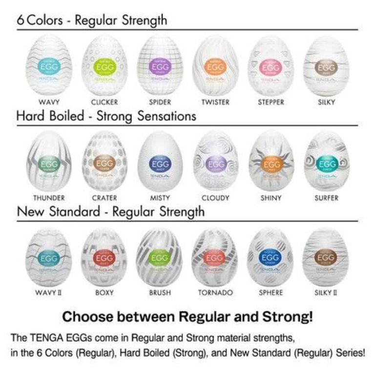 Tenga Tenga EGG Wavy II Cool Edition single