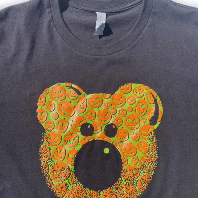 Burly Shirts Burly Shirts Beardy Bear Pumpkin Face 2