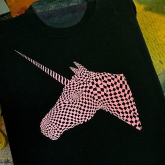 Burly Shirts Burly Shirts Checker Unicorn