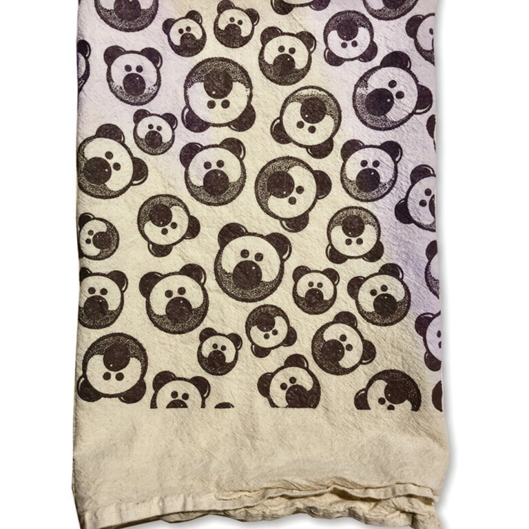 Burly Shirts Burly Shirts Hand Printed Kitchen Towels