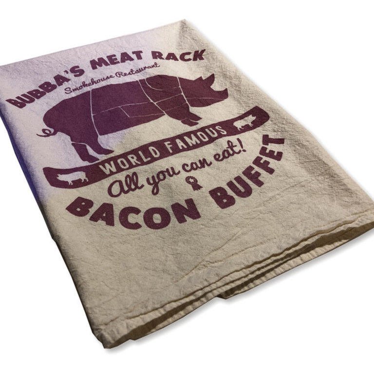 Burly Shirts Burly Shirts Hand Printed Kitchen Towels