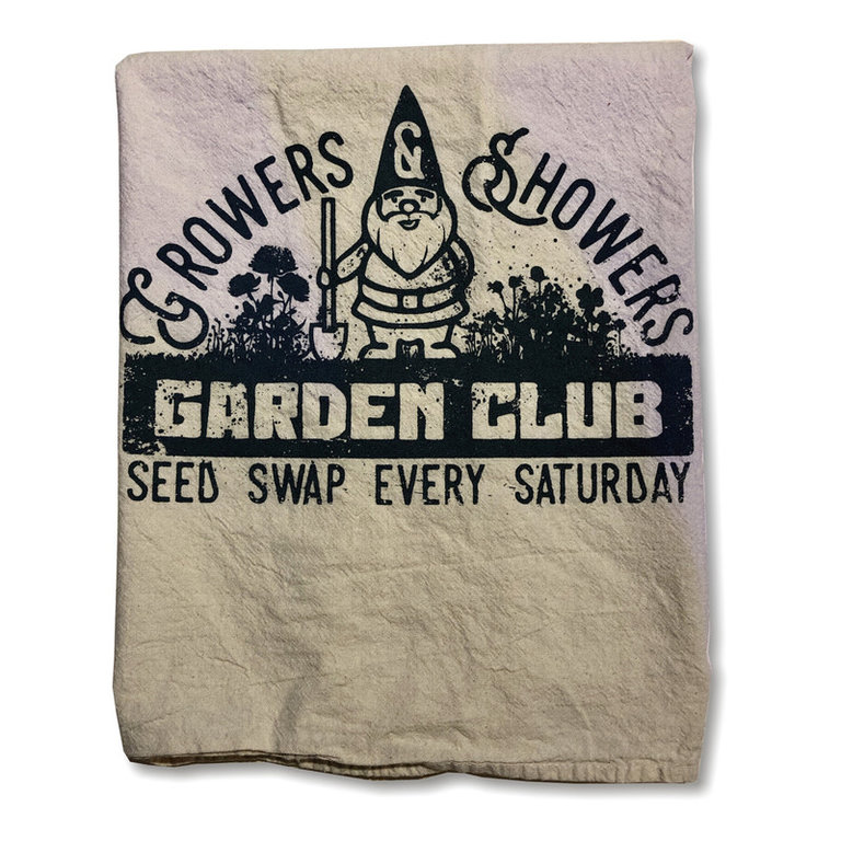 Burly Shirts Burly Shirts Hand Printed Kitchen Towels