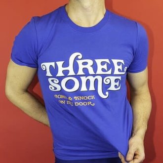 Peachy Kings Peachy Kings Threesome Tee Blue