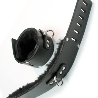 Stockroom Stockroom Fleece Lined Ankle Cuffs with D Ring