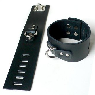 Stockroom Stockroom Ankle Cuffs with D-Ring