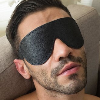 Stockroom Stockroom Padded Leather Blindfold