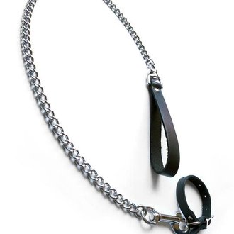 Stockroom Stockroom Buckling Cockring Chain Leash Set