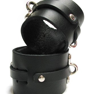 KinkLab KinkLab Bondage Basics Leather Ankle Cuffs