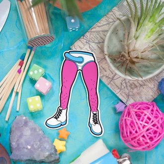 Crushworthy Crushworthy - Strapped In - Sticker