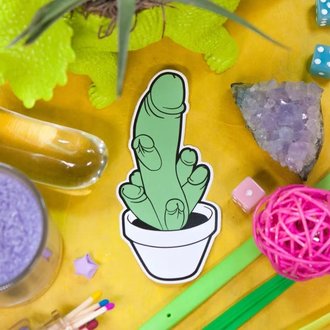 Crushworthy Crushworthy - Plant Peen - Sticker