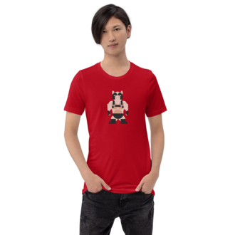 Mischief Mates Mischief Mates Leather Pride Pig T-shirt - Curly