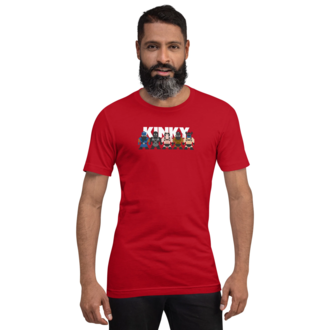 Mischief Mates Mischief Mates Kinky Leather Pride T-Shirt