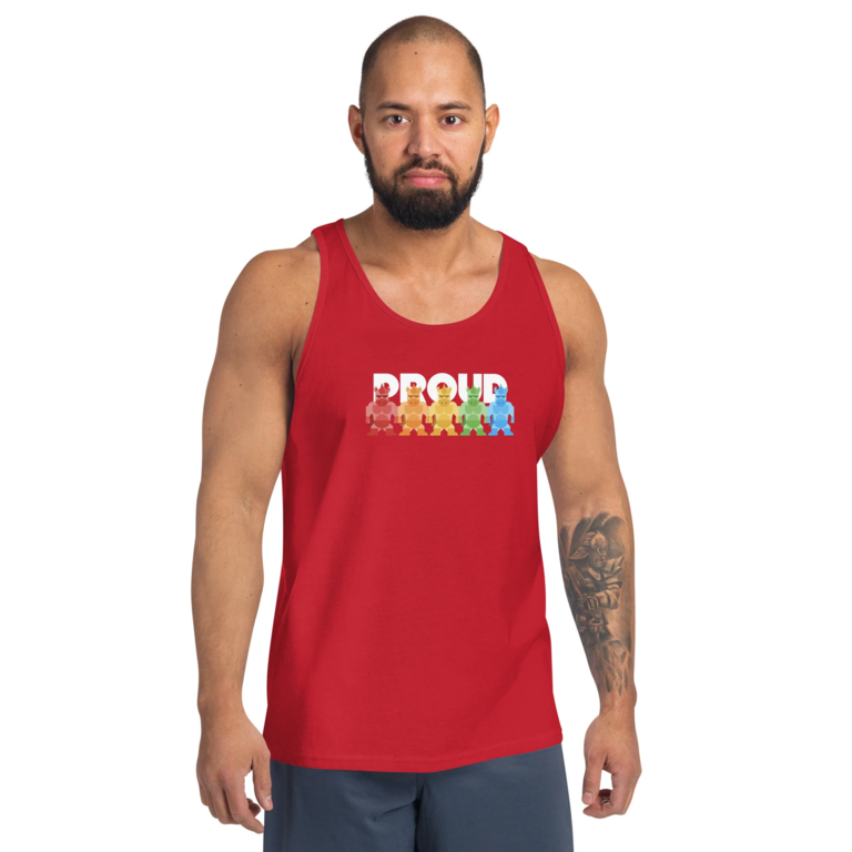 Mischief Mates Mischief Mates Proud - Gay Pride Unicorn Tank Top