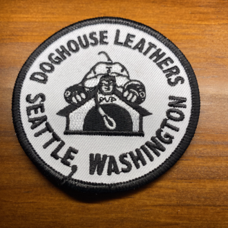 Doghouse Leathers Gear Doghouse Leathers 3" Patch Doghouse Leathers Gear Doghouse Leathers 3" Patch
