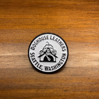 Doghouse Leathers Gear Doghouse Leathers 1" Soft Enamel Pin Doghouse Leathers Gear Doghouse Leathers 1" Soft Enamel Pin