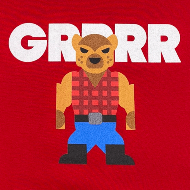 Mischief Mates Mischief Mates GRRRR Bear Pride T-Shirt