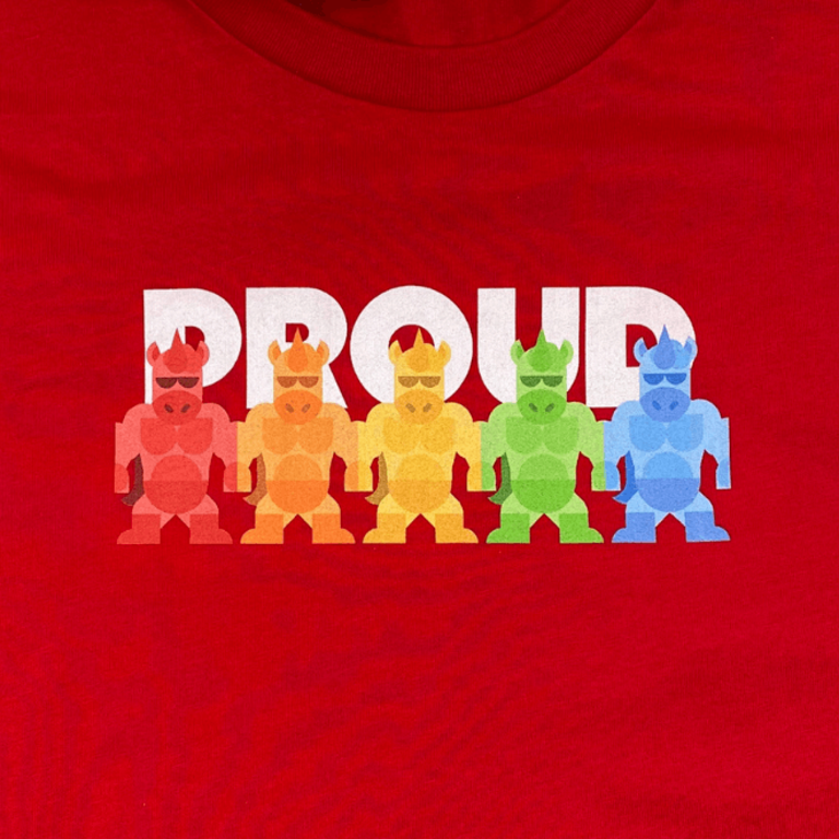 Mischief Mates Mischief Mates Proud Unicorn Gay Pride T-shirt
