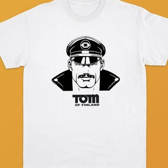 Peachy Kings Tom Of Finland Leather Dude Tee Shirt Peachy Kings Tom Of Finland Leather Dude Tee Shirt