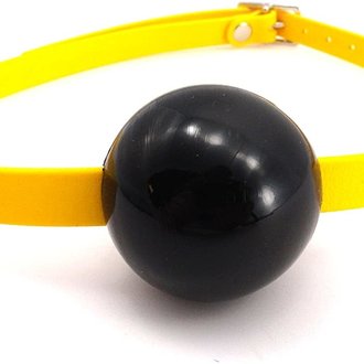 M2M M2M Biothane Ball Gag Yellow