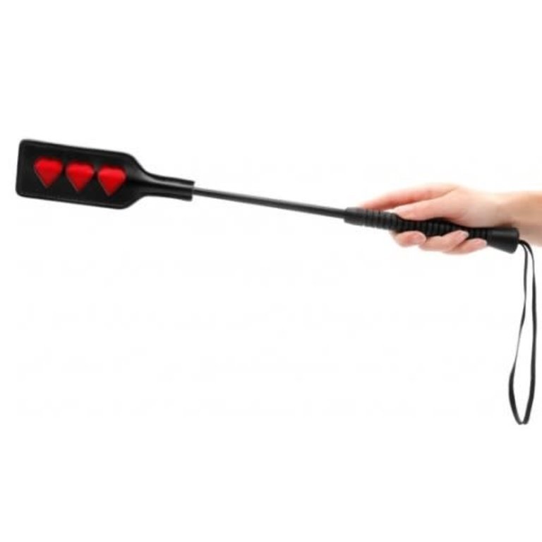 Ouch! Ouch! Crop - HEART - Large - Black