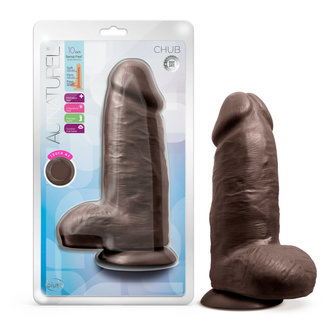 Au Naturel Au Naturel Chub Dildo Chocolate 10 Inch