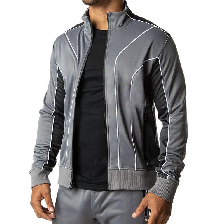 Nasty Pig Nasty Pig Trek Track Jacket Grey