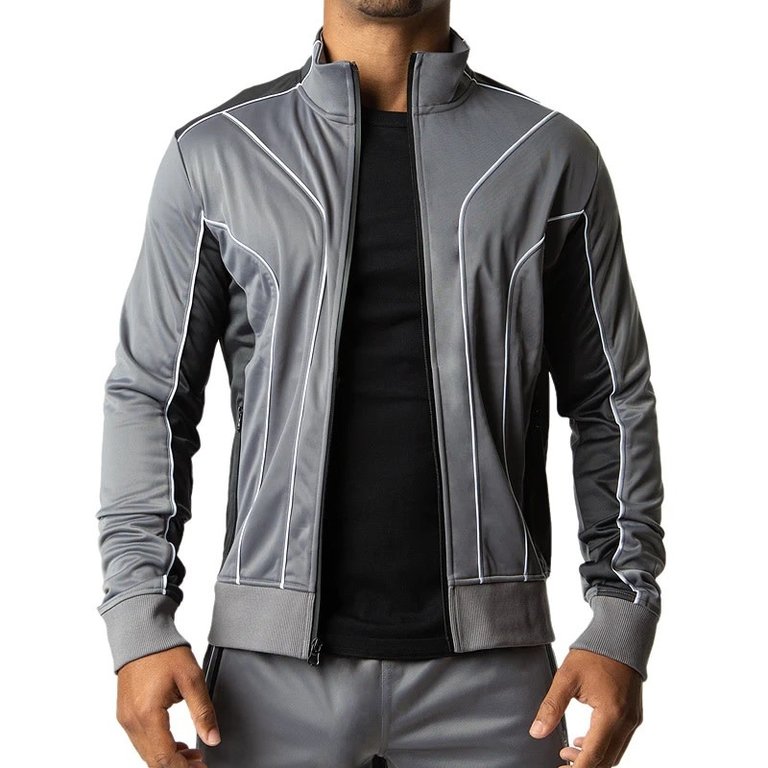 Nasty Pig Nasty Pig Trek Track Jacket Grey