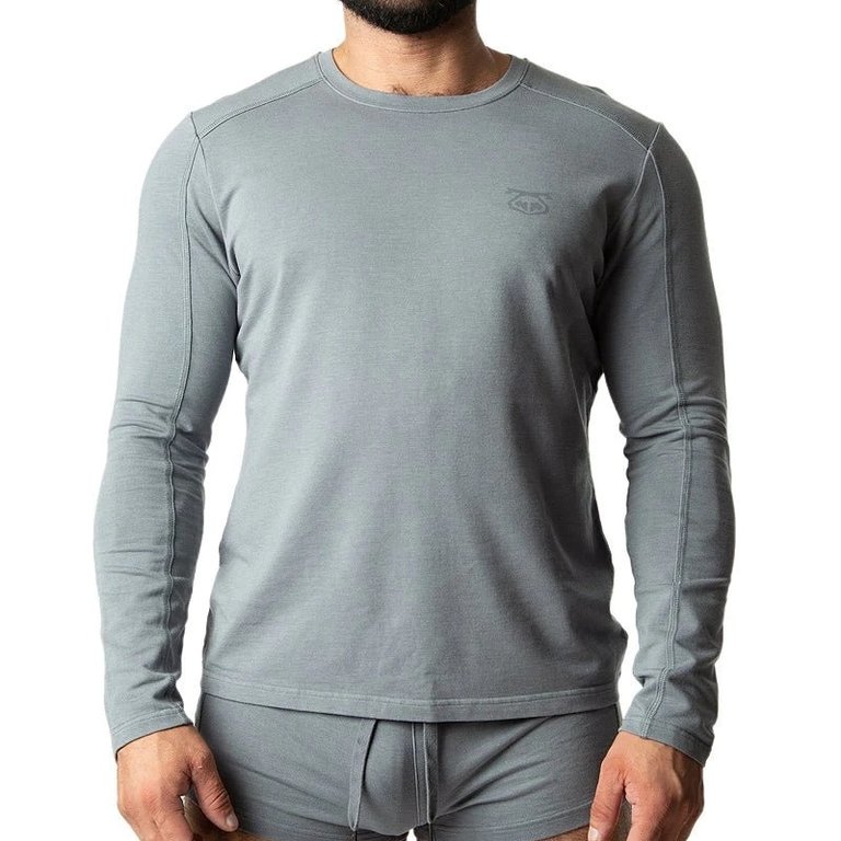 Nasty Pig Nasty Pig Alpha Long Sleeve Shirt Grey