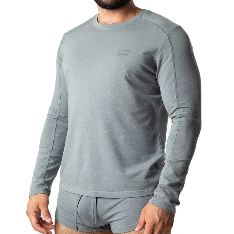 Nasty Pig Nasty Pig Alpha Long Sleeve Shirt Grey