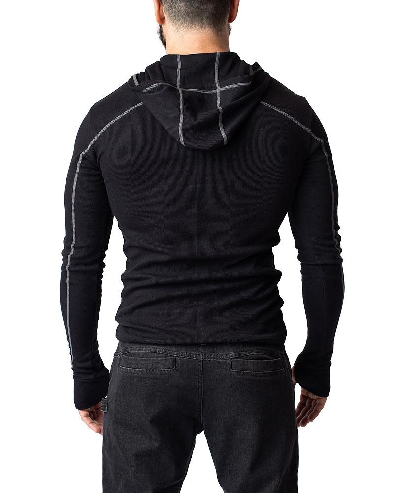 Nasty Pig Camden Hooded Long Sleeve Black - Doghouse Leathers