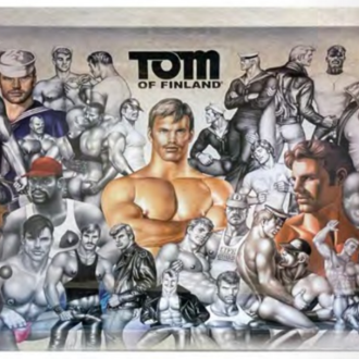 Tom of Finland Tom Of Finland Tin Rolling Tray