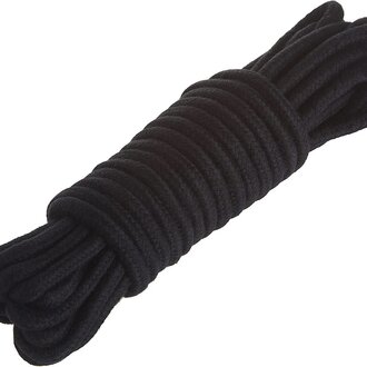 Master Series Master Series Cotton Bondage Rope Black 32'