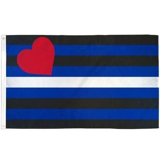 Pride not Prejudice Pride... Flag Polyester Leather 3' x 5'