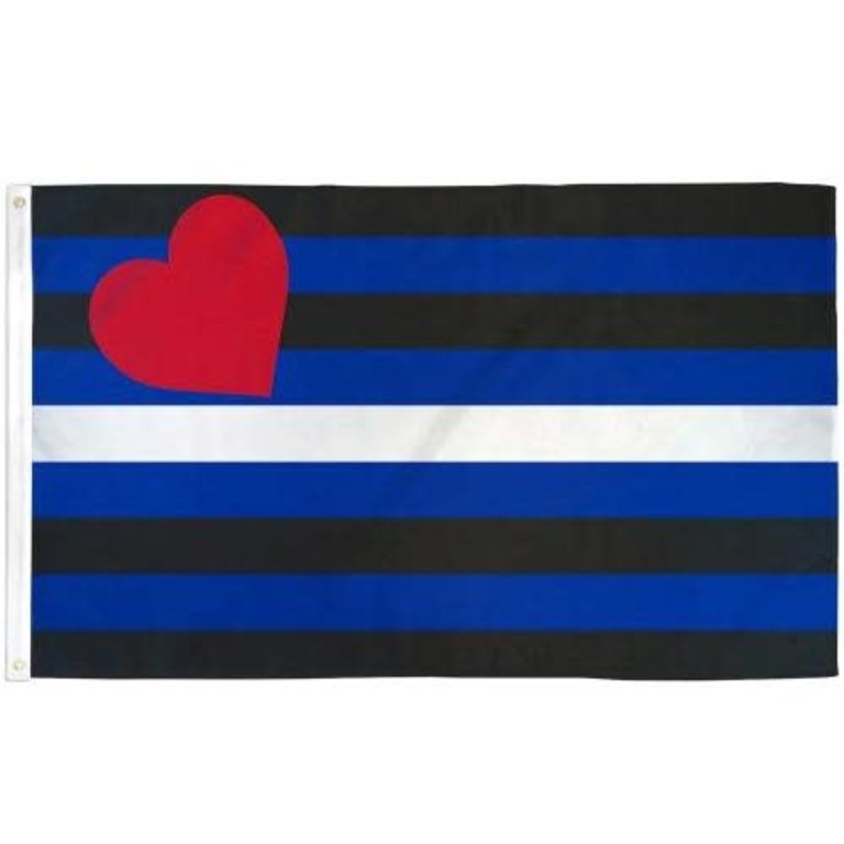 Pride not Prejudice Pride... Flag Polyester Leather 3' x 5'