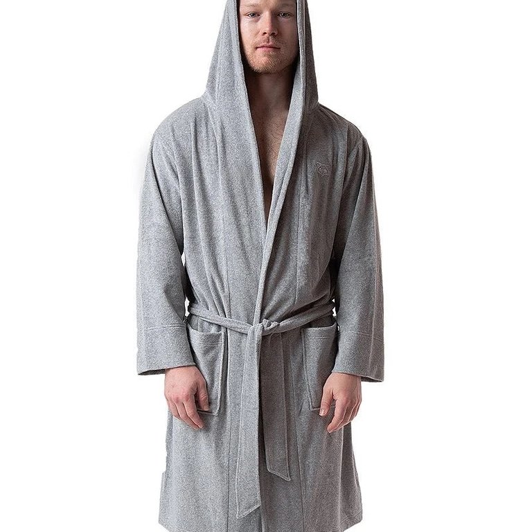 Nasty Pig Nasty Pig Chill Out Robe - Light Heather Grey