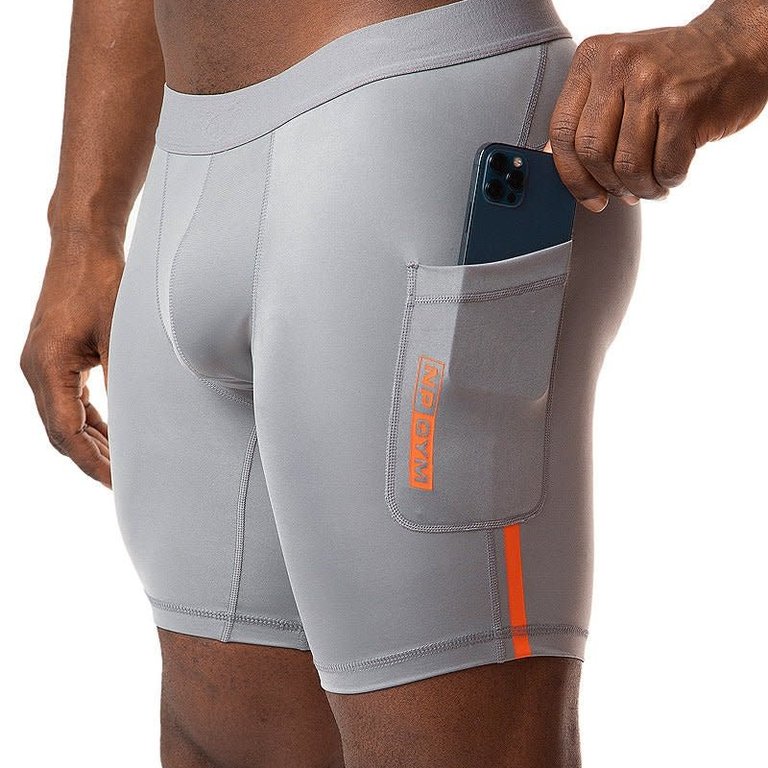 Nasty Pig Nasty Pig Jolt Compression Short - Monument Grey