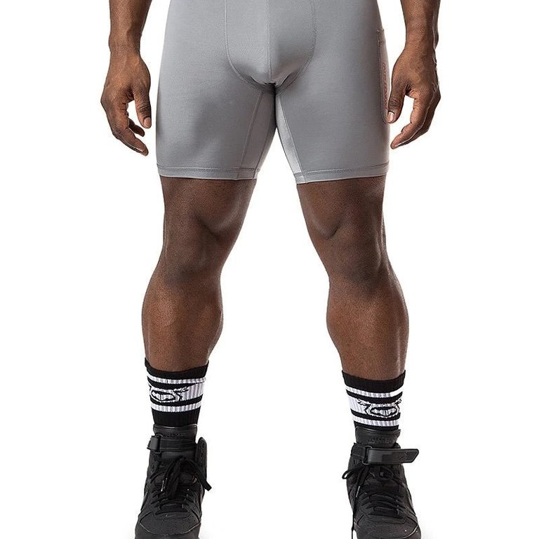 Nasty Pig Nasty Pig Jolt Compression Short - Monument Grey