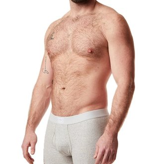 Nasty Pig Nasty Pig Union Trunk - Light Heather Grey