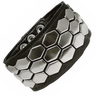 Kookie Kookie - Hexagon Studs Armband - Wide