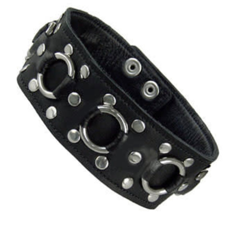 Kookie Kookie - Rivets And O Ring Armband