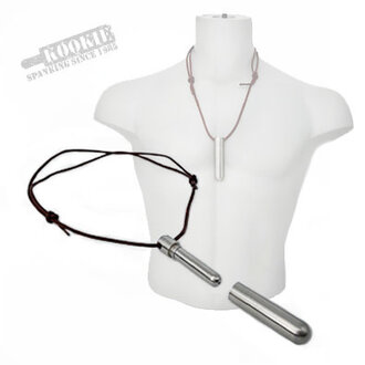 Kookie Kookie - Stainless Steel Inhaler Leather String