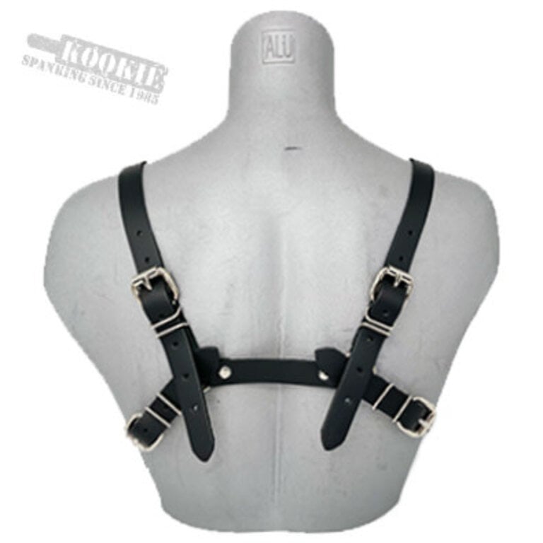Kookie Kookie-Leather Bra Chain Harness