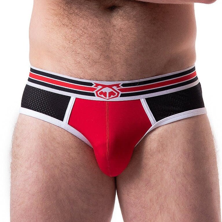 Nasty Pig Nasty Pig Xposed Classic Brief - Red / Black