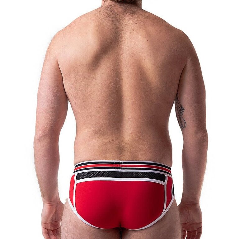 Nasty Pig Nasty Pig Xposed Classic Brief - Red / Black