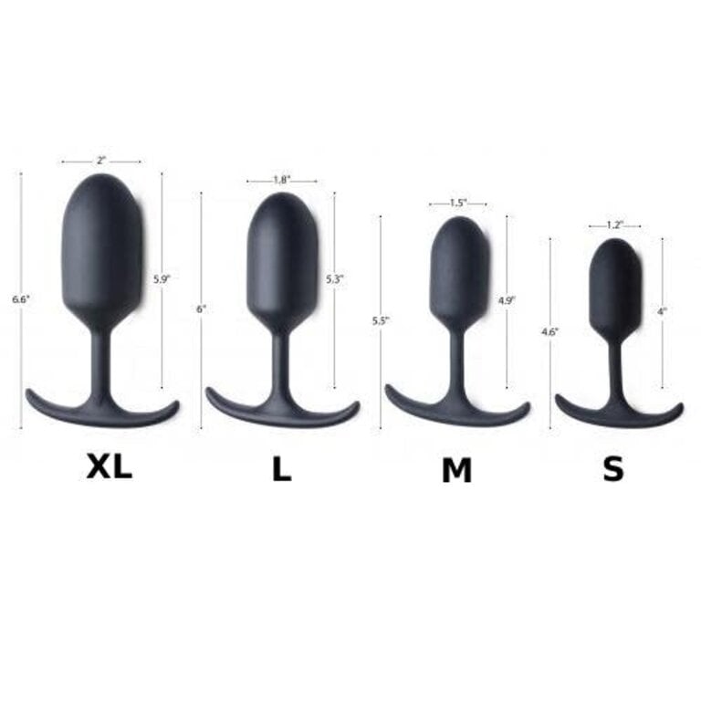 Heavy Hitters Heavy Hitters Premium Silicone Weighted Anal Plug