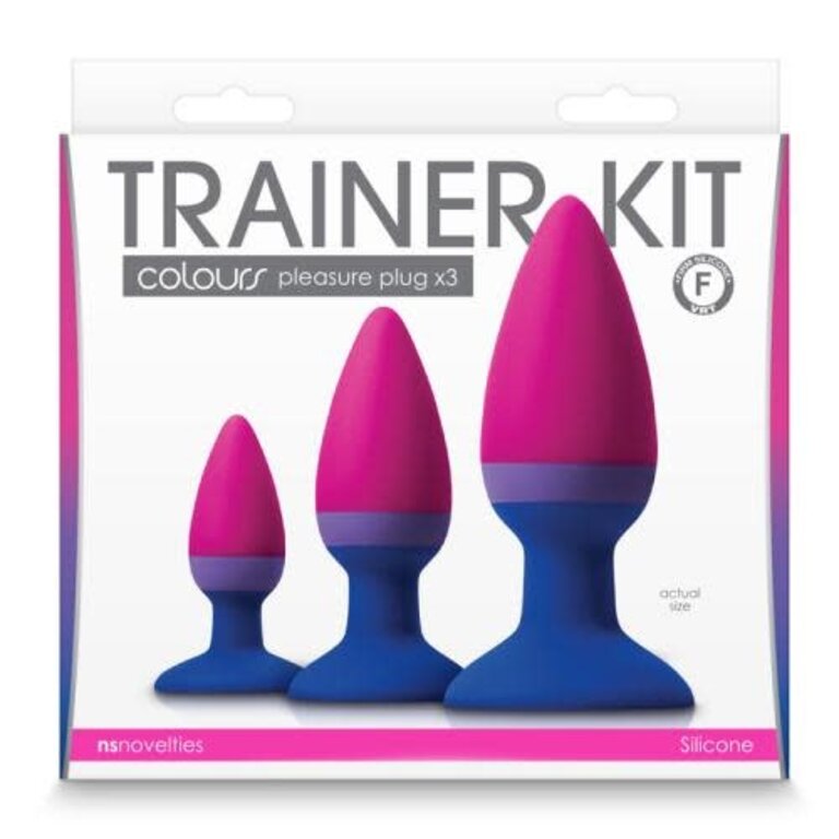 Colours Colours Butt PIug Trainer Kit Multicolor