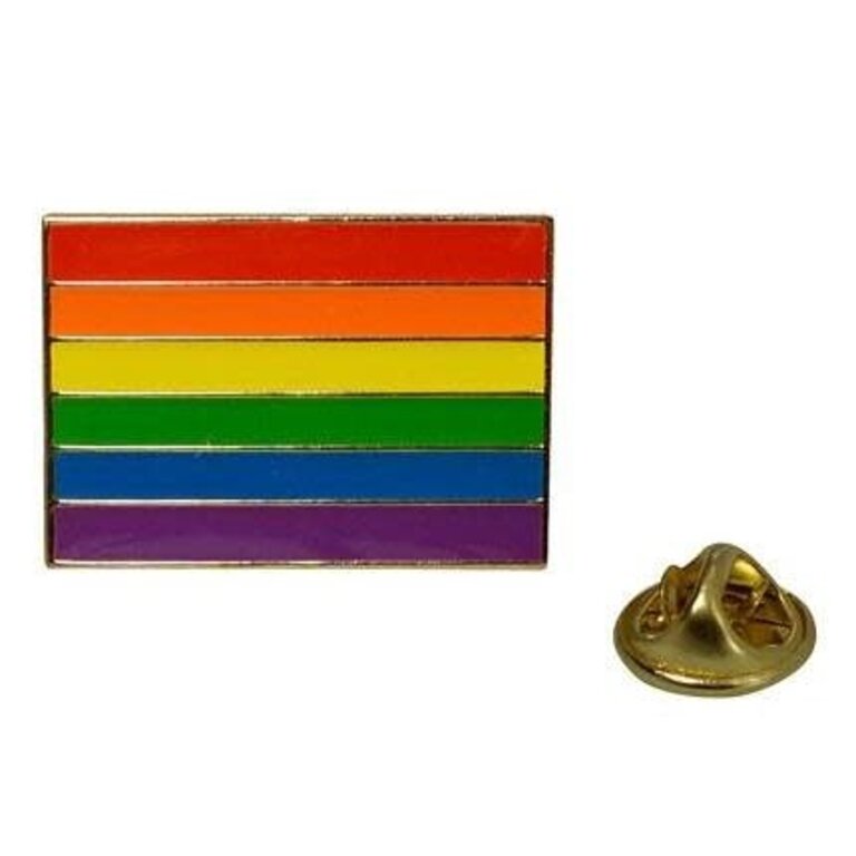 Pride not Prejudice Pride Pin - Regular Flag
