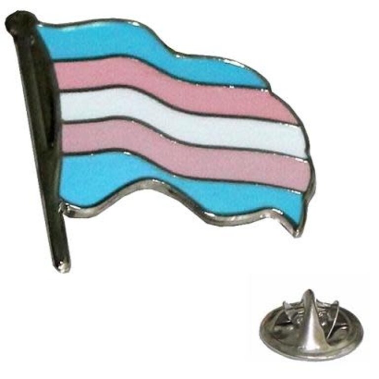 Pride not Prejudice Pride Pin - Wavy Flag